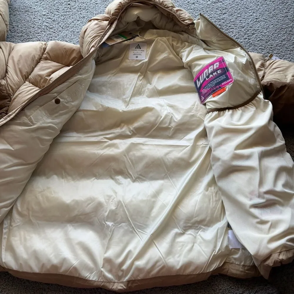 Nike ACG “Lunar Lake” Prima-Loft FV8909-297 Brown Beige Jacket Men Size XL NWT